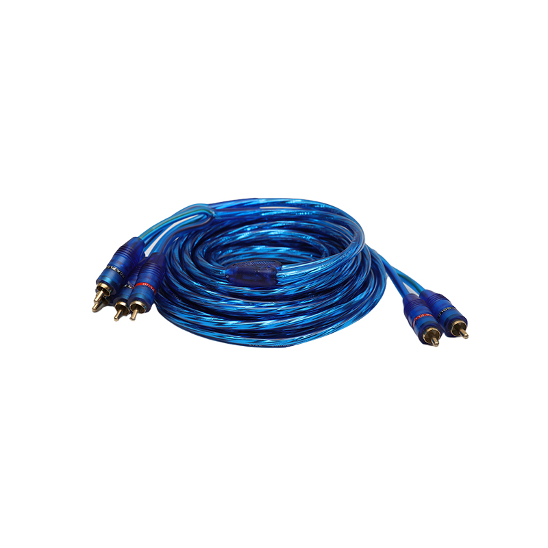 Cheap 4 Plus Male-Male RCA Cable With CCA Material 5 Meters For Audio